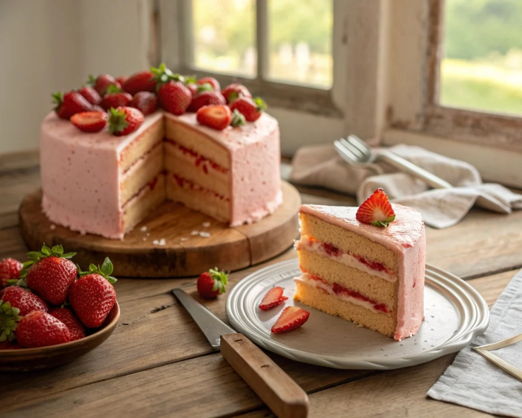 edgars strawberry cake recipe